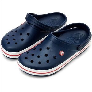 Navy mens Crocs size 8/10. New with Tags